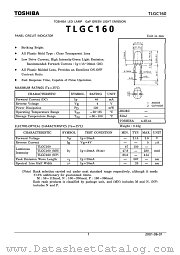 TLGC160 datasheet pdf TOSHIBA