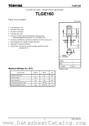 TLGE160 datasheet pdf TOSHIBA