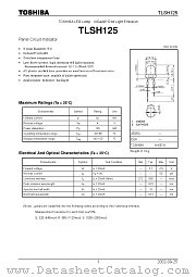 TLSH125 datasheet pdf TOSHIBA