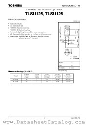 TLSU125 datasheet pdf TOSHIBA