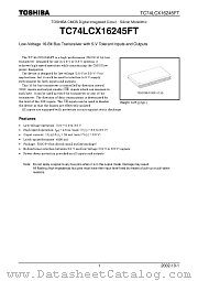 TC74LCX16245FT datasheet pdf TOSHIBA