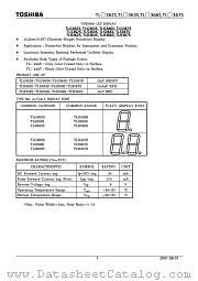 TLS366S datasheet pdf TOSHIBA