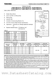 TLRE1100(T11) datasheet pdf TOSHIBA