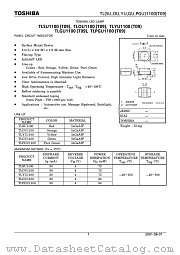 TLGU1100(T09) datasheet pdf TOSHIBA
