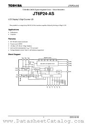 JT6P24-AS datasheet pdf TOSHIBA