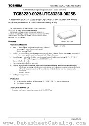 JTC83230-0025S datasheet pdf TOSHIBA