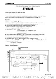 JT6N38S datasheet pdf TOSHIBA