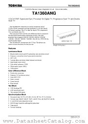 TA1360ANG datasheet pdf TOSHIBA