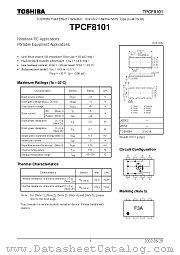 TPCF8101 datasheet pdf TOSHIBA