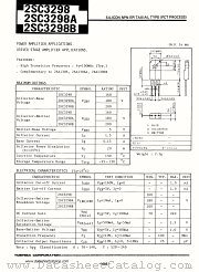 2SC3298B datasheet pdf TOSHIBA