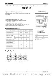 MP4013 datasheet pdf TOSHIBA
