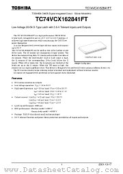 TC74VCX162841FT datasheet pdf TOSHIBA