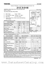 2SC5048 datasheet pdf TOSHIBA