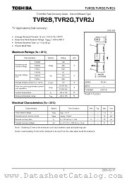 TVR2G datasheet pdf TOSHIBA