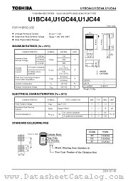 U1BC44 datasheet pdf TOSHIBA