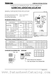 U2GC44 datasheet pdf TOSHIBA