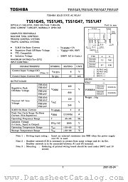TSS1J47 datasheet pdf TOSHIBA