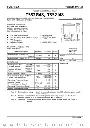TSS2G48 datasheet pdf TOSHIBA
