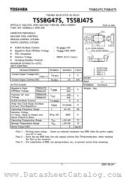TSS8G47S datasheet pdf TOSHIBA