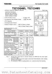 TSZ12G48S datasheet pdf TOSHIBA