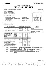 TSZ1J48 datasheet pdf TOSHIBA