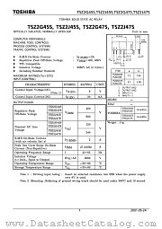 TSZ2G45S datasheet pdf TOSHIBA