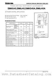 SM6G45 datasheet pdf TOSHIBA