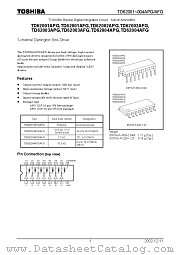 TD62003APG datasheet pdf TOSHIBA