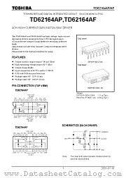 TD62164AP datasheet pdf TOSHIBA