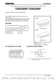 TD62306P datasheet pdf TOSHIBA