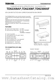TD62308F datasheet pdf TOSHIBA