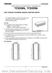 TC9208N datasheet pdf TOSHIBA