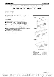 TA7291S datasheet pdf TOSHIBA