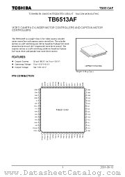 TB6513AF datasheet pdf TOSHIBA