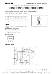 TA78M10S datasheet pdf TOSHIBA
