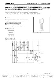 TA79005SB datasheet pdf TOSHIBA