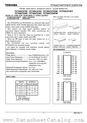 TC74AC534F datasheet pdf TOSHIBA