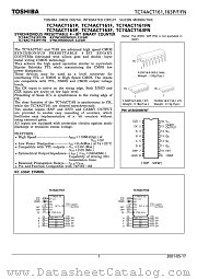 TC74ACT161F datasheet pdf TOSHIBA