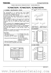 TC74ACT257F datasheet pdf TOSHIBA