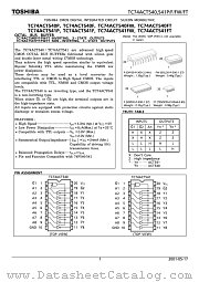 TC74ACT540FT datasheet pdf TOSHIBA
