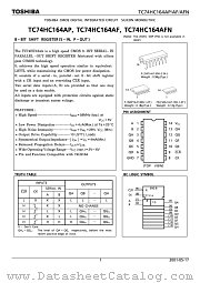 TC74HC164AFN datasheet pdf TOSHIBA