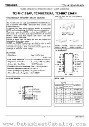 TC74HC193AFN datasheet pdf TOSHIBA