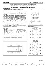 TC74HC367AF datasheet pdf TOSHIBA