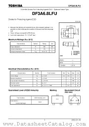 DF3A6.8LFU datasheet pdf TOSHIBA