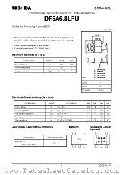 DF5A6.8LFU datasheet pdf TOSHIBA