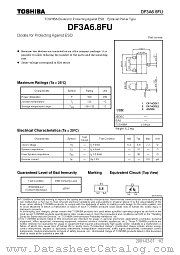DF3A6.8FU datasheet pdf TOSHIBA