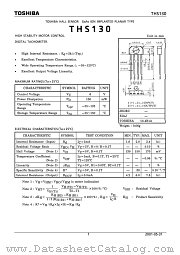 THS130 datasheet pdf TOSHIBA
