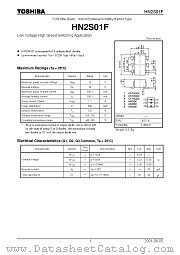 HN2S01F datasheet pdf TOSHIBA