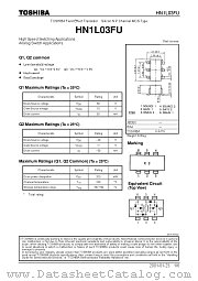 HN1L03FU datasheet pdf TOSHIBA