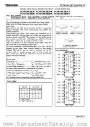 TC74VHC368F datasheet pdf TOSHIBA